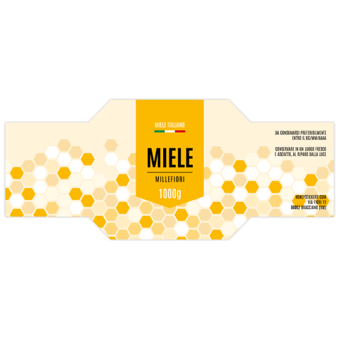 Simpatico Simone – Etichetta esagonale a fascia 1000g