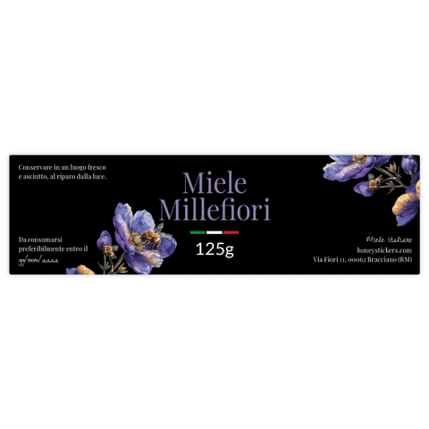 Elegante Elena – Etichetta rettangolare 125g