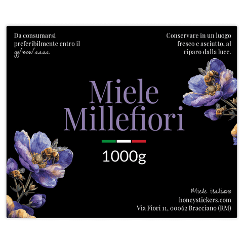 Elegante Elena – Etichetta rettangolare speciale 1000g