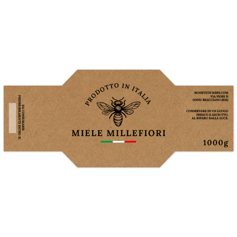 Naturale Nadia – Etichetta esagonale a fascia 1000g