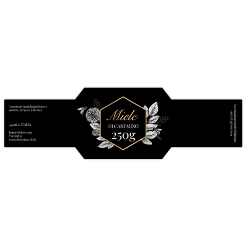 Nobile Nora – Etichetta esagonale a fascia 250g
