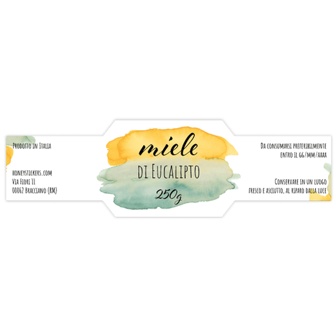 Giocosa Giulia – Etichetta esagonale a fascia 250g