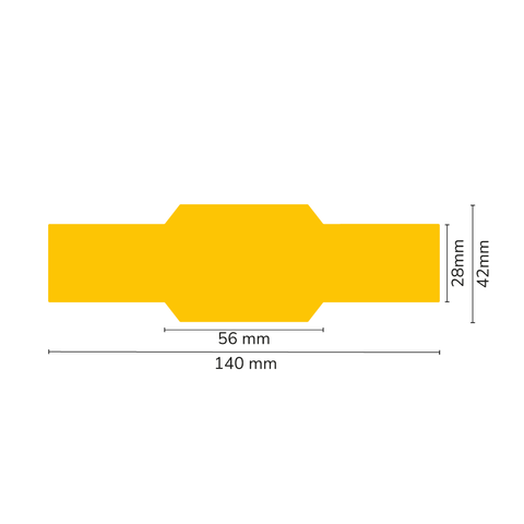 Soffice Sofia – Etichetta esagonale a fascia 250g