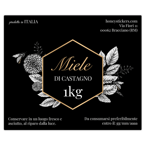 Nobile Nora – Etichetta rettangolare speciale 1000g
