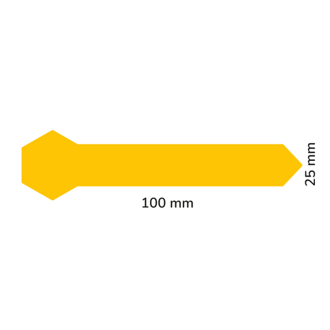 Sticker sigillo esagonale 250g - Neutro